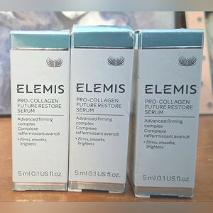 NIB ELEMIS Pro-Collagen Future Restore Serum —15ml Total/5ml Each